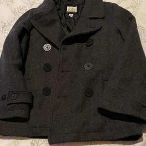 The Children's Place Dark Gray Peacoat